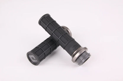 Harley-Davidson 2008-2023 TBw : Kit de poignées Hart-Luck Signature Full-Waffle Lock-On pour V-Twin