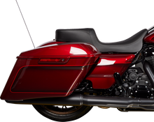 Drag Specialties Predator 2-Up Seat – Solar Leather – Black – Smooth – w/o Backrest – FL '08-'23 – view 2