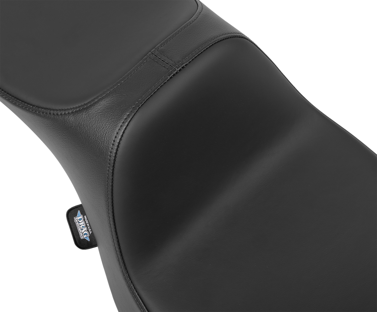 Drag Specialties Extended Reach Predator III Seat – Vinyl/Solar Reflective Leather – Slipstop – FLH/FLT '23-'24 – view 2