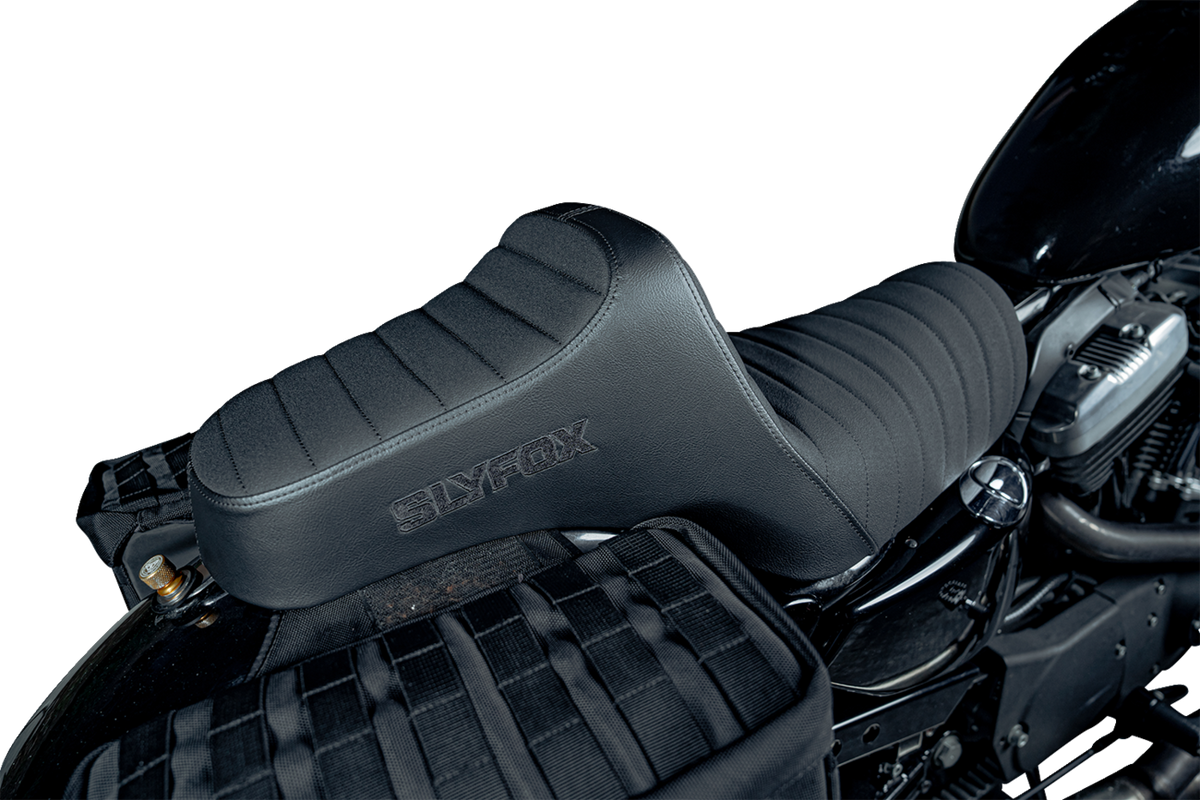 Slyfox High Noon Seat – Vinyl – Classic Stitch – Black Logo – Black Stitch – XL '04-'22 – view 5