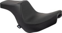 Drag Specialties Predator III 2-Up Seat – Vinyl – Smooth – Black – FL/FX '18-'24