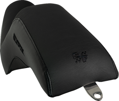 Slyfox Drifter Seat – Black Logo – Black Vinyl – Smooth – FXR '82-'00 – view 2