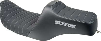 Slyfox High Noon Seat – Vinyl – Classic Stitch – Gray Logo – FL '97-'07 – view 2