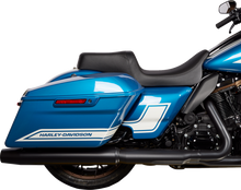 Drag Specialties Predator 1Up Seat – Solar Leather – Black – Smooth – FLH '08-'23 – view 2