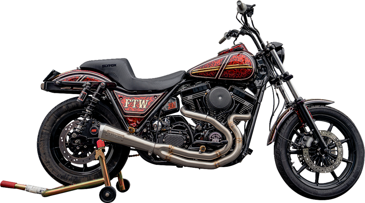 Slyfox Drifter Seat – Black Logo – Black Vinyl – Smooth – FXR '82-'00 – view 6