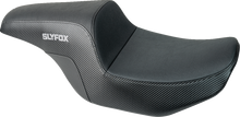 Slyfox Drifter Tour Seat – Vinyl w/ Slipstop – Gray Logo – FL '23-'24