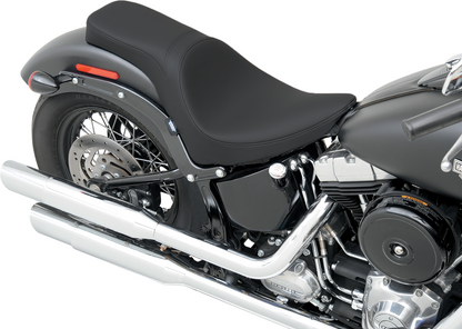Drag Specialties Predator 2-Up Seat – Smooth – FXS/FLS '11-'17 – view 3