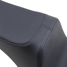 Drag Specialties Predator III 2-Up Seat – Vinyl – Smooth – Black – Softail '06-'17 – view 2
