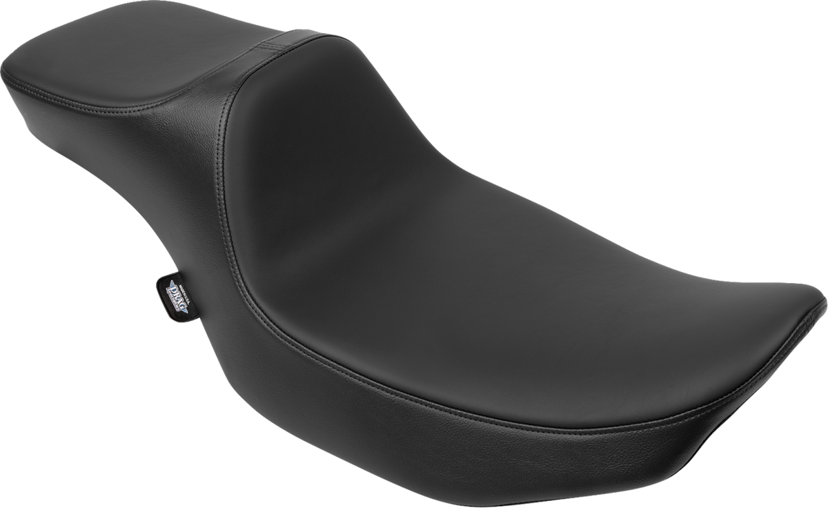 Drag Specialties Extended Reach Predator III Seat – Vinyl/Solar Reflective Leather – Slipstop – FLH/FLT '23-'24