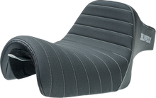 Slyfox High Noon Seat – Vinyl – Classic Stitch – Silver Logo – Silver Stitch – XL '04-'22 – view 2