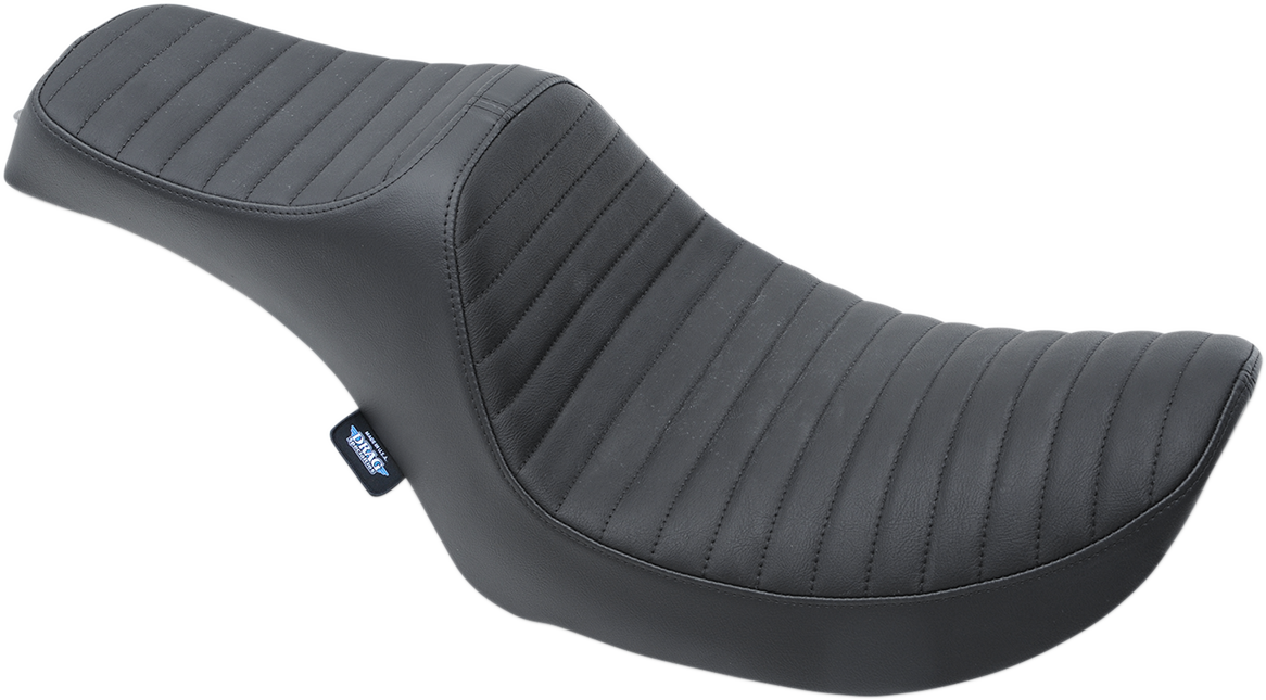 Drag Specialties Predator III Seat – Classic Stitch – Black – FXR '82-'00
