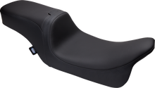 Drag Specialties Predator 2-Up Seat – Solar Leather – Smooth – w/ Backrest Receptacle – FL '08-'23