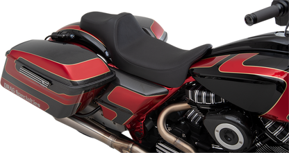 Drag Specialties Predator III Seat – Extended Reach – Smooth – FL '08-'23 – view 3