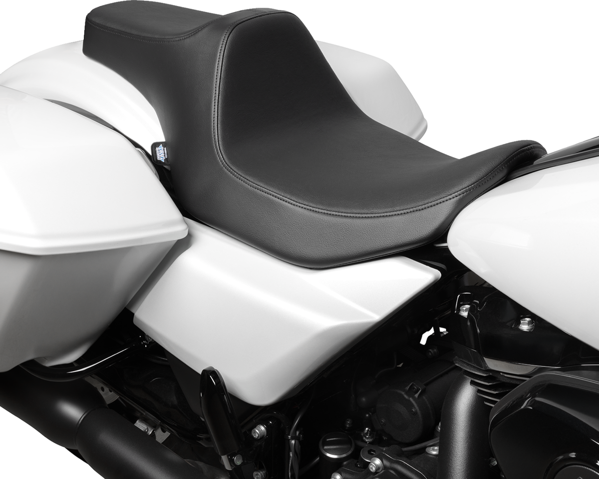 Drag Specialties Predator III Seat – Smooth – Black – FLT/FLH '23-'24 – view 2