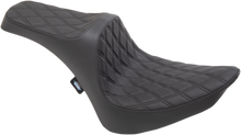 Drag Specialties Predator III Seat – Double Diamond – Black Stitching – FXST/FLST '84-'99