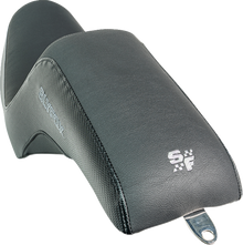 Slyfox Drifter Seat – Gray Logo – Black Vinyl – Smooth – FXR '82-'00 – view 2