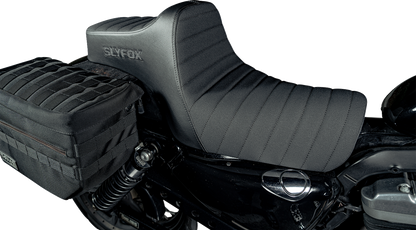 Slyfox High Noon Seat – Vinyl – Classic Stitch – Black Logo – Black Stitch – XL '04-'22 – view 2