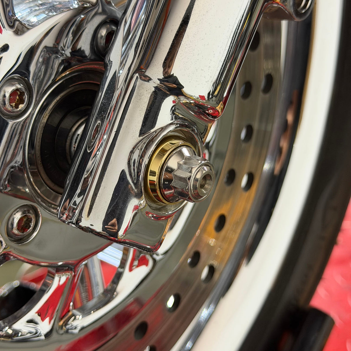 39mm Front Axle ARP Nut Kit