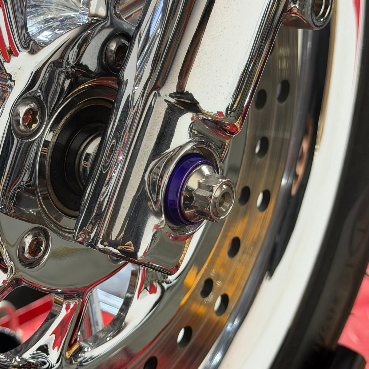 39mm Front Axle ARP Nut Kit