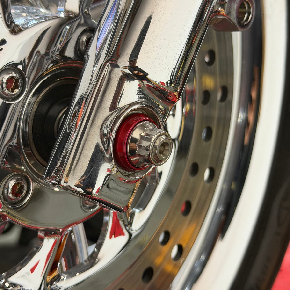 39mm Front Axle ARP Nut Kit