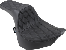 Drag Specialties Predator III Seat – Double Diamond – Black Stitched – FXFB/S '18-'23