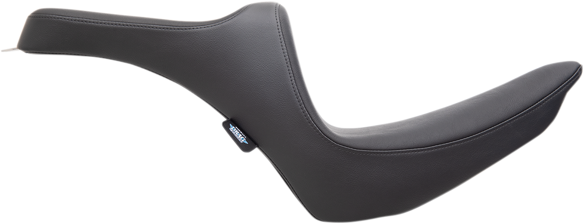 Drag Specialties Predator III Seat – Smooth – Black – FX/FL '00-'17 – view 2