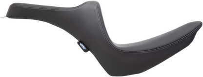 Drag Specialties Predator III Seat – Smooth – Black – FX/FL '00-'17 – view 2