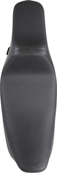 Drag Specialties Extended Reach Predator III Seat – Smooth – Black – FL '99-'07 – view 2