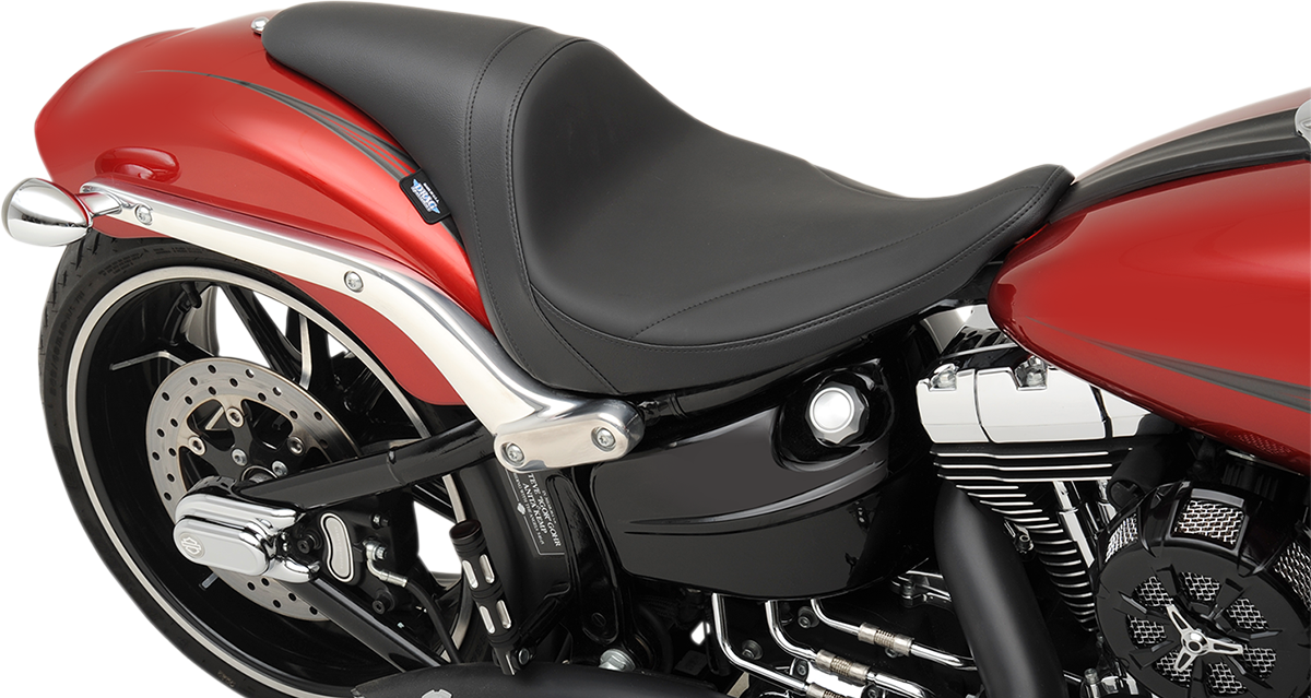 Drag Specialties Predator Seat – Mild Stitch – FXSB '13-'17 – view 3