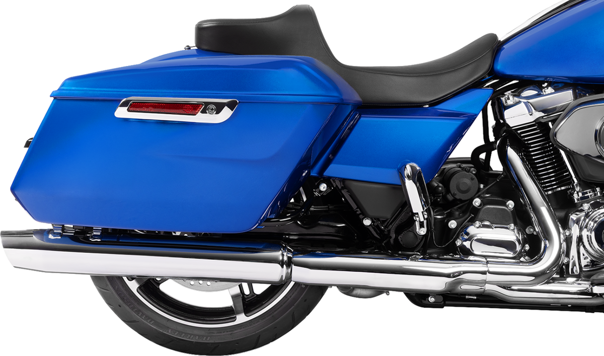 Drag Specialties Extended Reach Predator III Seat – Smooth – Vinyl – FLH/FLT '23-'24 – view 4
