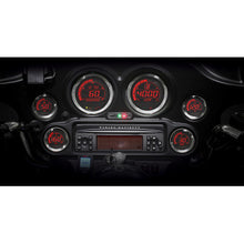 6 Piece Gauge Kit With Silver Bezel for Harley-Davidson Baggers