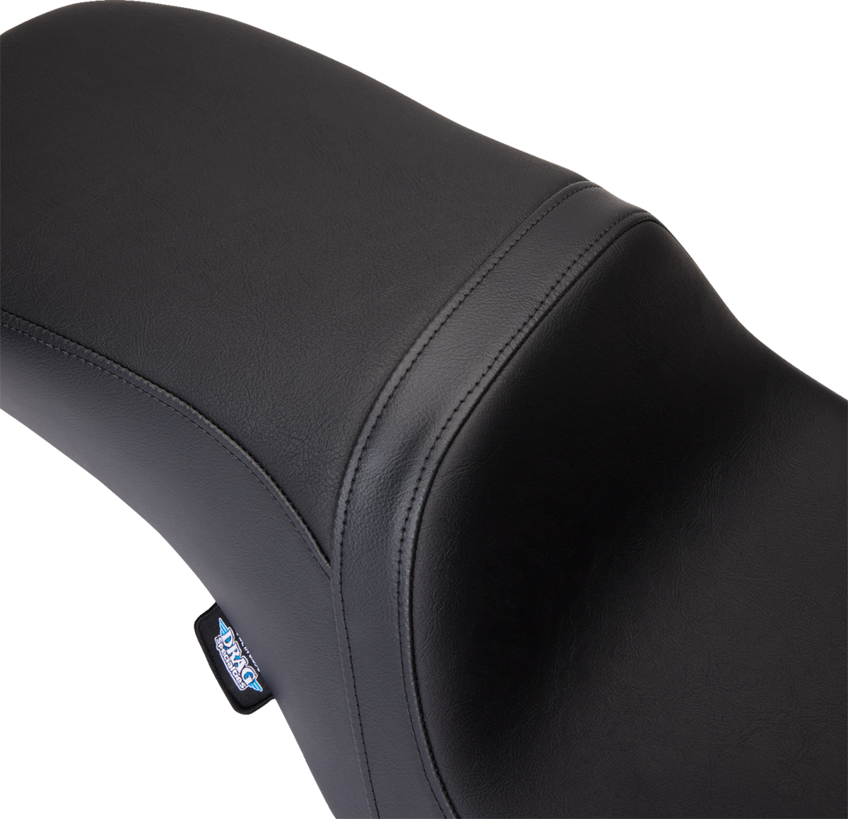 Drag Specialties Predator 2-Up Seat – Vinyl – Black – Smooth – w/o Backrest – FLH/FLT '08-'24 – view 4