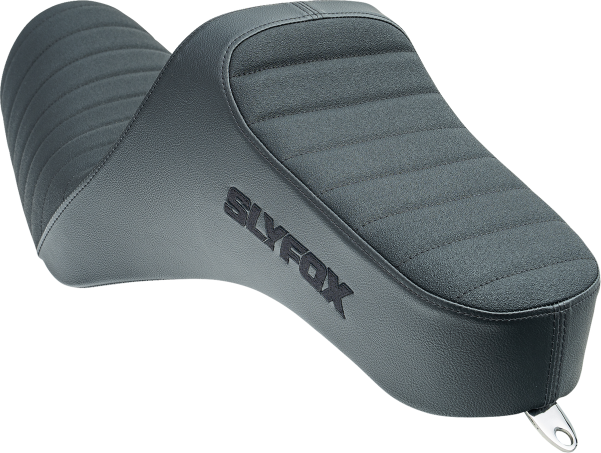 Slyfox High Noon Seat – Vinyl – Classic Stitch – Black Logo – Black Stitch – XL '04-'22 – view 4