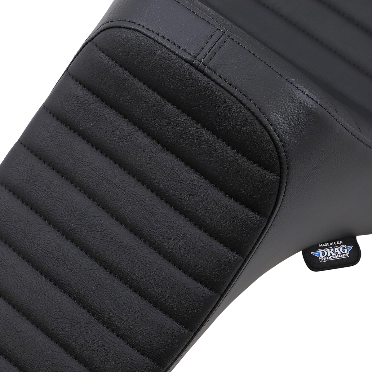 Drag Specialties Predator III Seat – Classic Stitch – XL '04-'22 – view 2