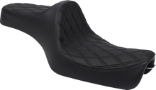 Drag Specialties Predator III Seat – Double Diamond – Black Stitching – 'XL 04-'22
