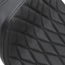 Drag Specialties Predator III Seat – Diamond Stich w/ Black Thread – XL '57-'78 – view 2