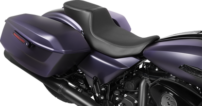 Drag Specialties Performance Predator 2-Up Seat – Extended Reach – Solar Leather – Smooth – FLHX/FLTR '23-'24 – view 3