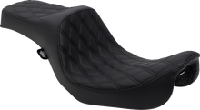 Drag Specialties Predator III Seat – Double Diamond – Black Stitching – FXD/FLD '06-'17