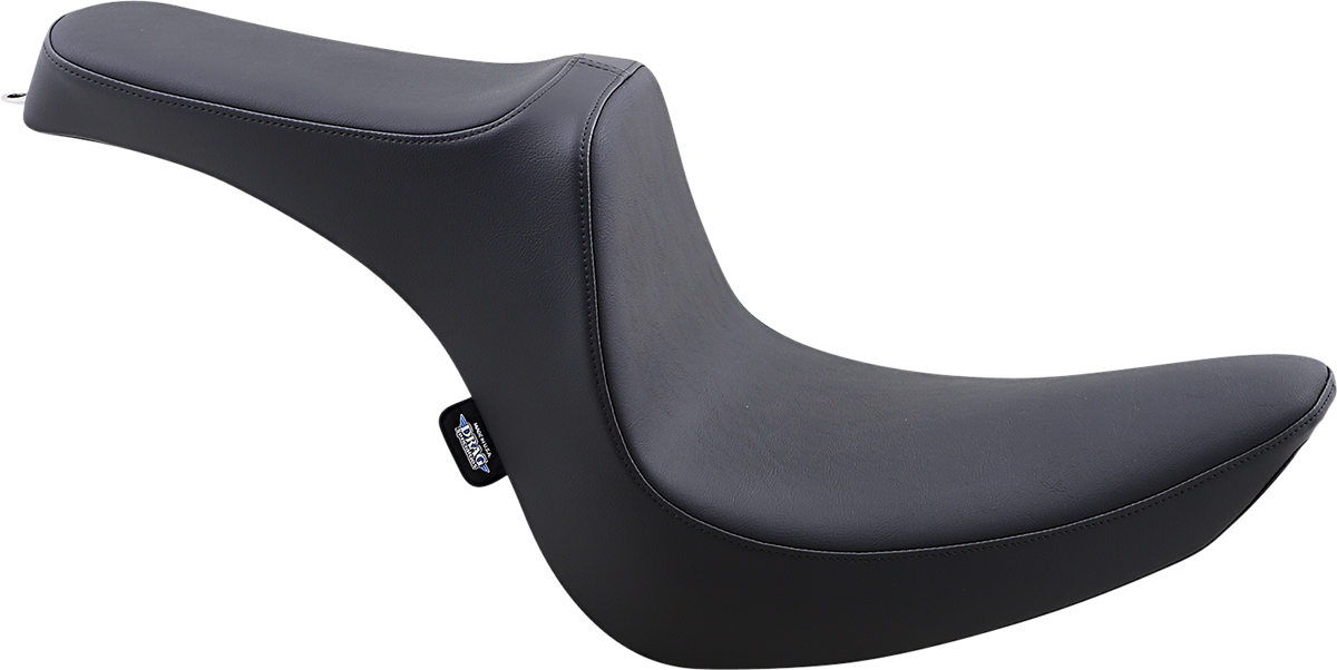 Drag Specialties Predator III 2-Up Seat – Vinyl – Smooth – Black – Softail '06-'17