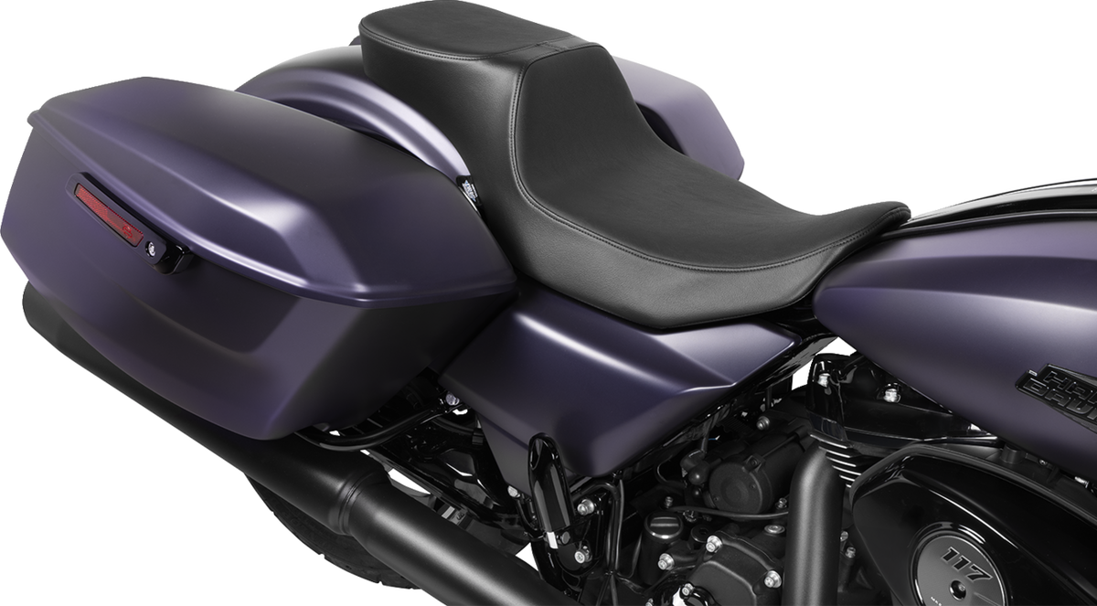 Drag Specialties Predator 2-Up Seat – Extended Reach – Smooth Vinyl – FLHX/FLTR '23-'24 – view 3