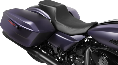 Drag Specialties Predator 2-Up Seat – Extended Reach – Smooth Vinyl – FLHX/FLTR '23-'24 – view 3