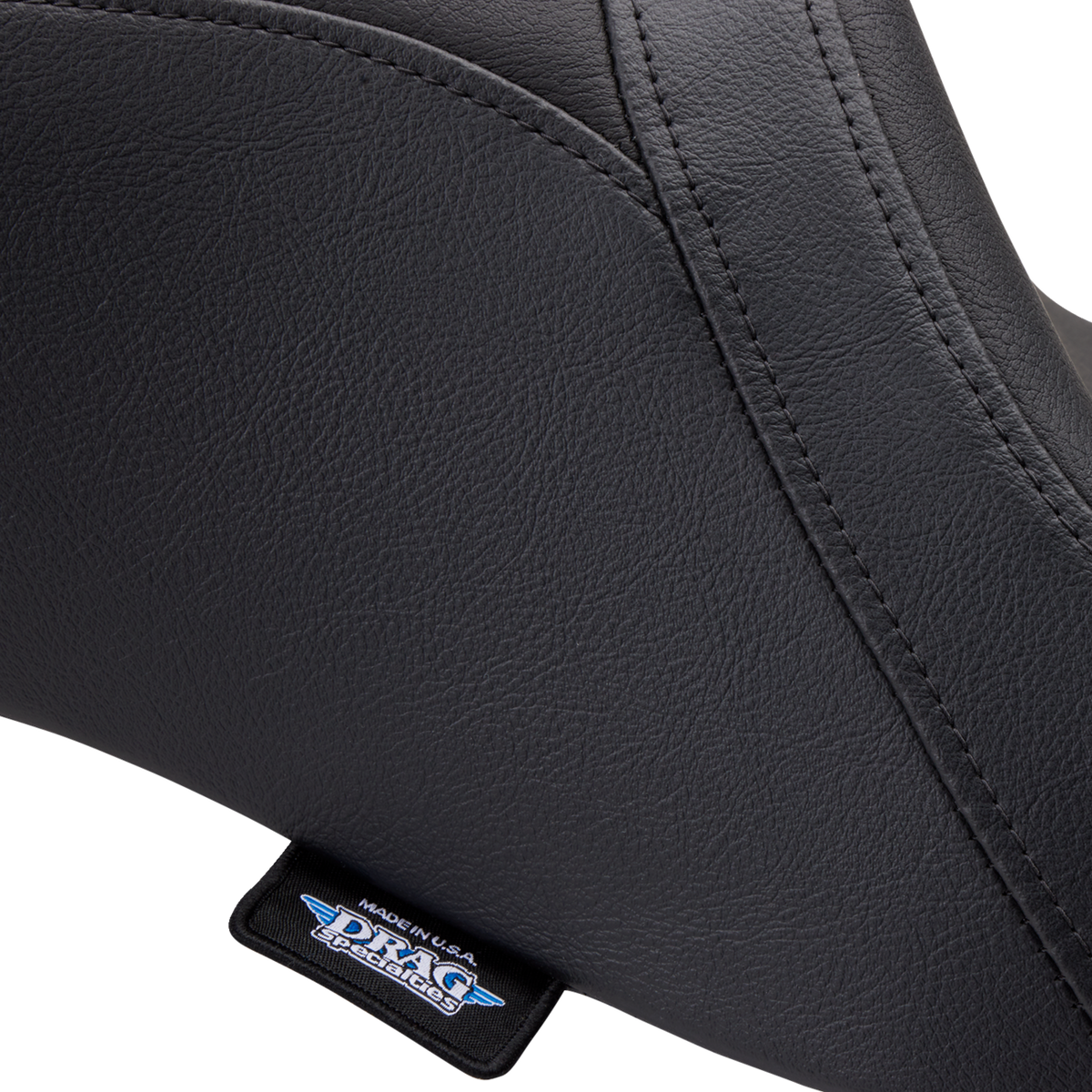 Drag Specialties Predator 2-Up Seat – Vinyl – Smooth – w/o Backrest – FLH/FLTR '08-'24 – view 3