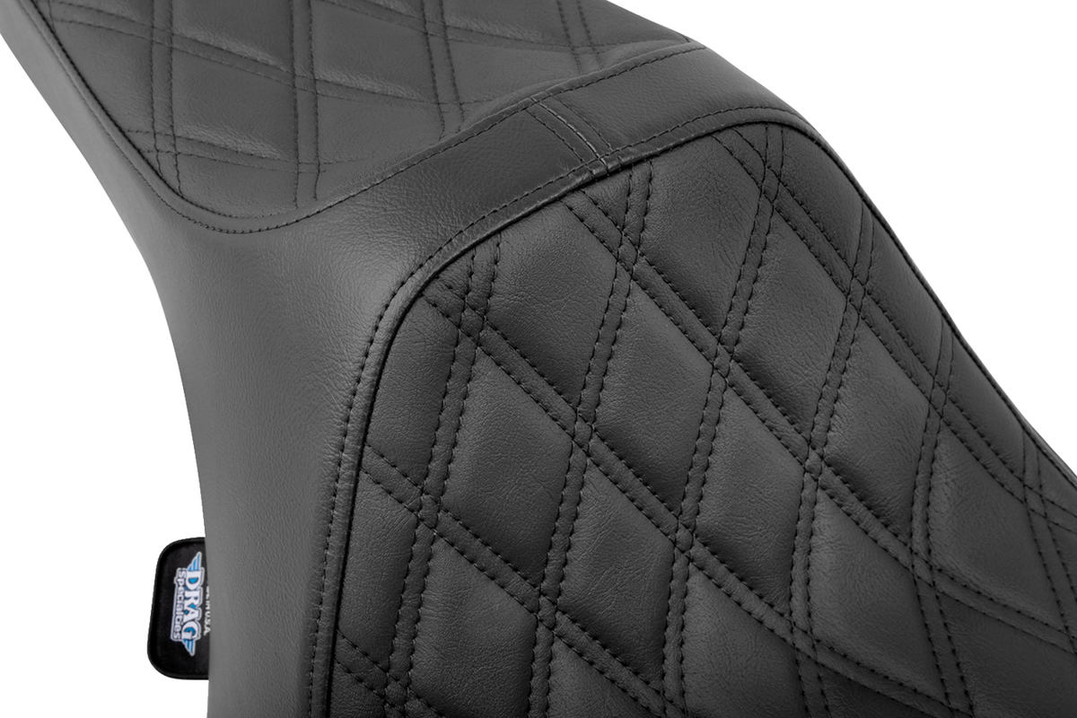 Drag Specialties Predator III Seat – Double Diamond – Black – FLT/FLH '23-'24 – view 3