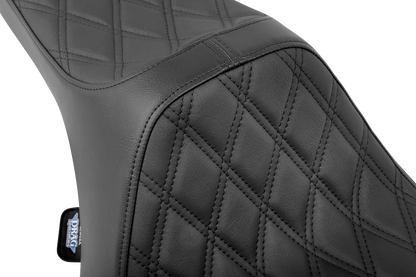 Drag Specialties Predator III Seat – Double Diamond – Black – FLT/FLH '23-'24 – view 3