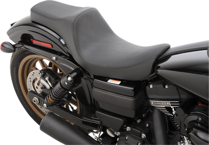 Drag Specialties Predator III Seat – Smooth – Black – FXD/FLD '06-'17 – view 3