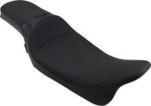 Drag Specialties Extended Reach Predator Seat – Mild Stitched – Backrest Recepticle – FL '08-'24