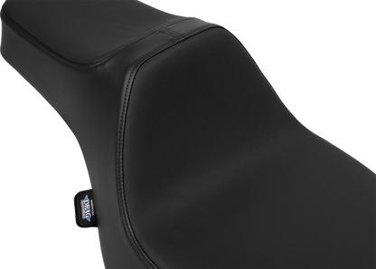 Drag Specialties Extended Reach Predator III Seat – Vinyl – Smooth – FLT/FLH '23-'25 – view 2