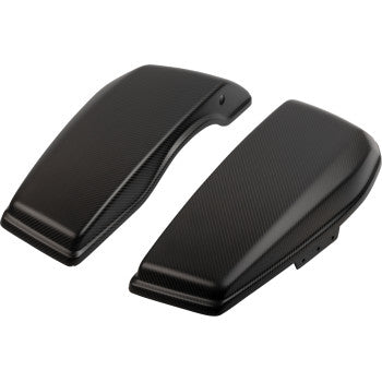SlyFox Carbon Fiber Saddlebag Lids – Gloss or Matte Clear for 2024–2025 Harley-Davidson FL Models