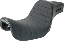 Slyfox High Noon Seat – Vinyl – Classic Stitch – Black Logo – Dyna '06-'17 – view 2
