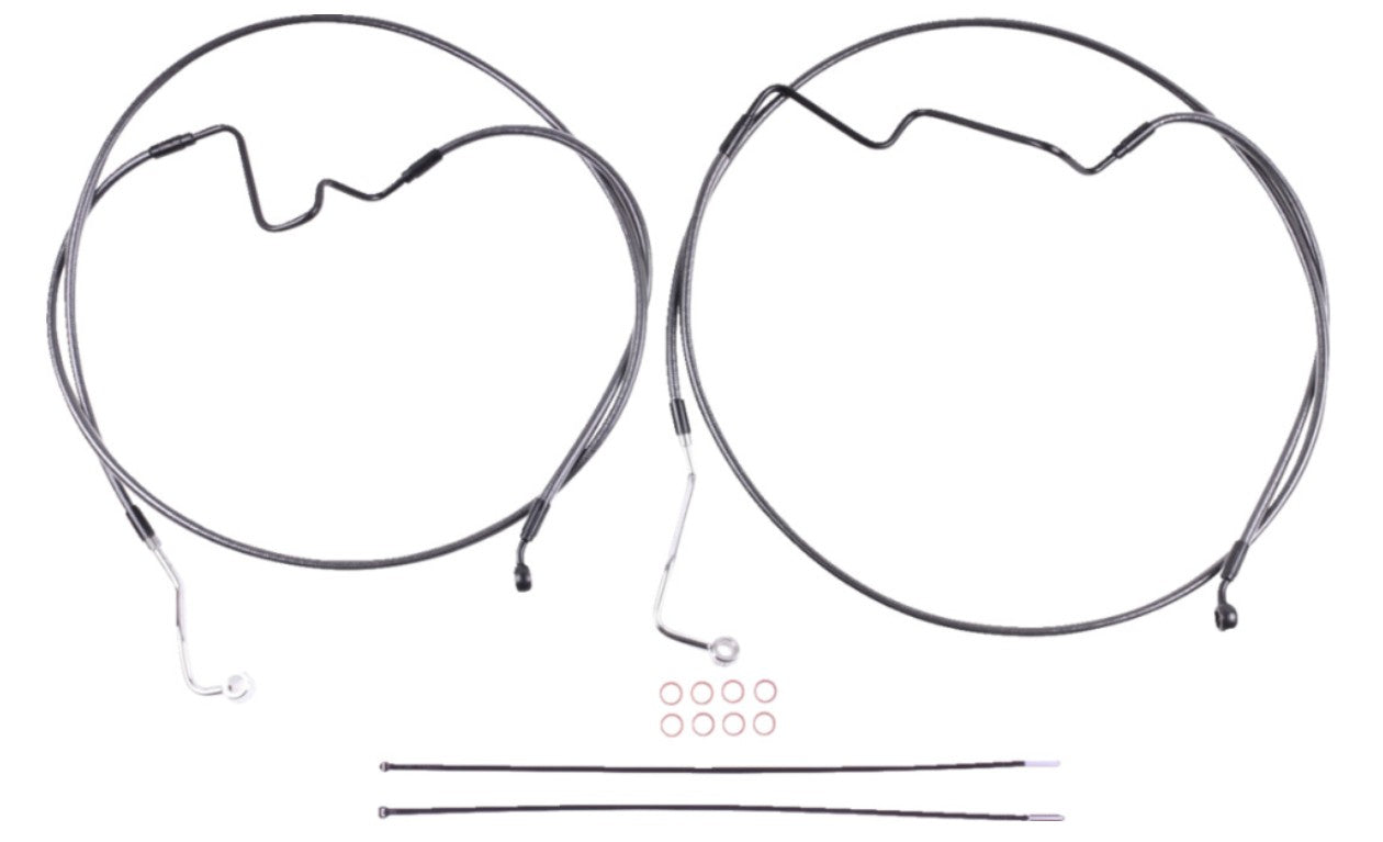 ABS Bagger front brake lines (STOCK) 2014-UP